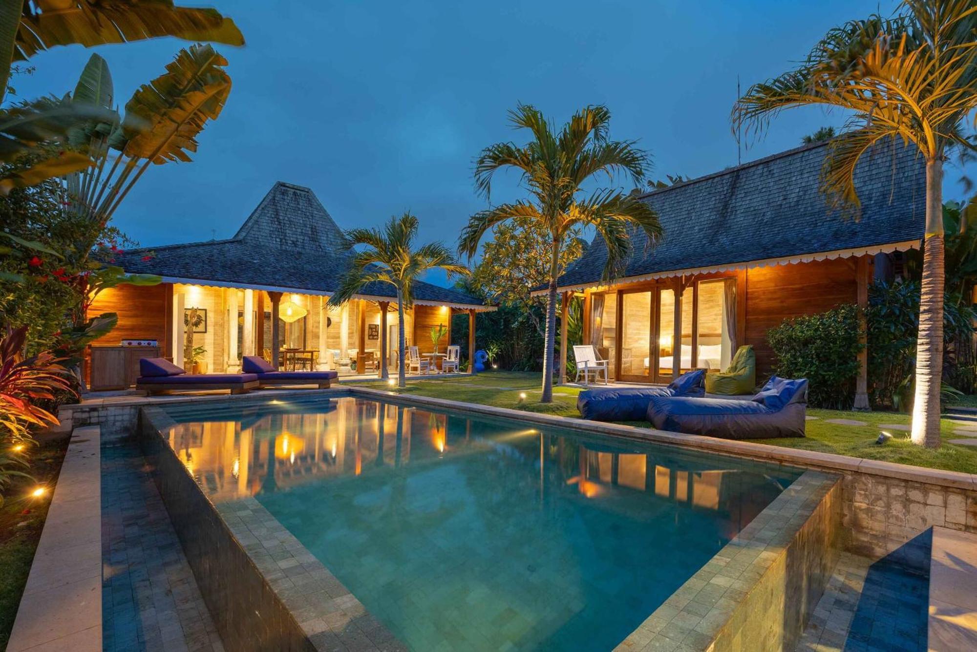Villa Du Bah - Family Gateway 3Br Villa 12Min To Beach With Private Pool And Parking Kerobokan Exterior foto