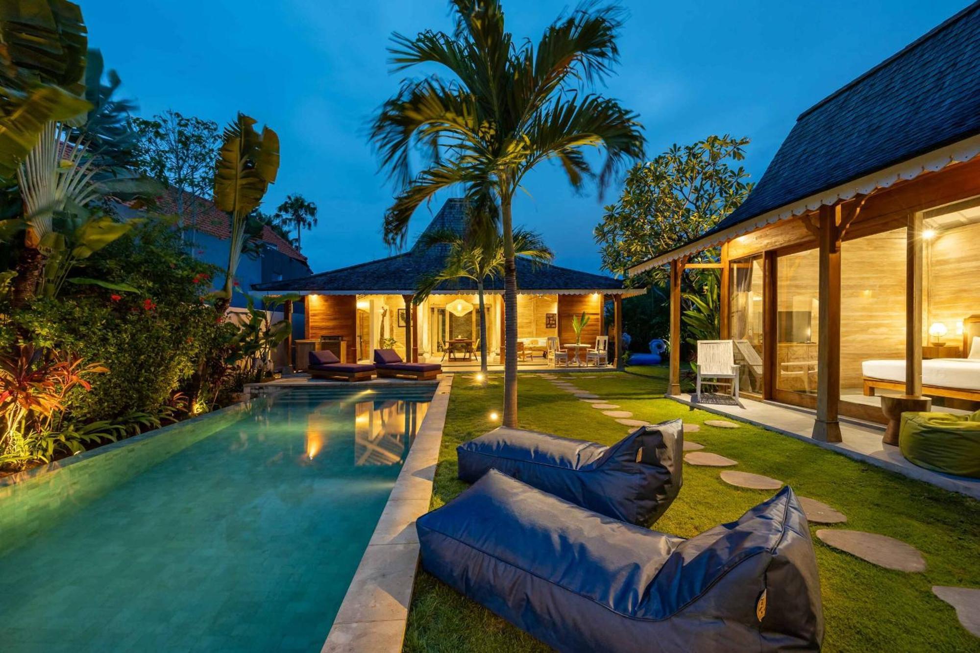 Villa Du Bah - Family Gateway 3Br Villa 12Min To Beach With Private Pool And Parking Kerobokan Exterior foto