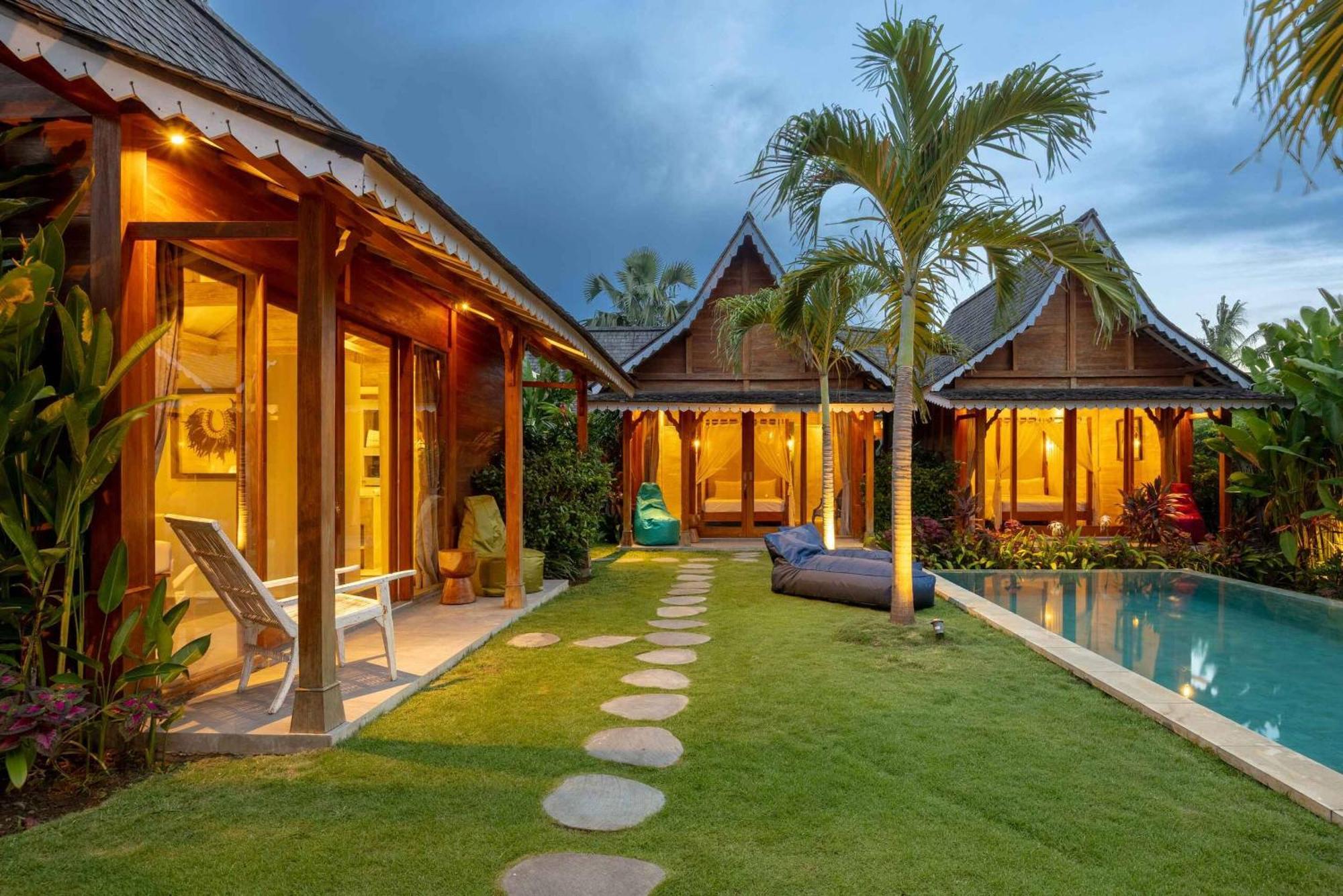 Villa Du Bah - Family Gateway 3Br Villa 12Min To Beach With Private Pool And Parking Kerobokan Exterior foto