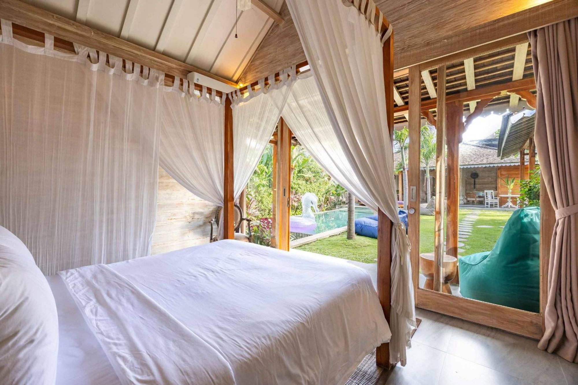 Villa Du Bah - Family Gateway 3Br Villa 12Min To Beach With Private Pool And Parking Kerobokan Exterior foto